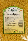 Natura Sárga Lencse 250 g