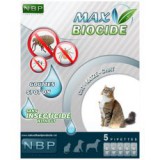 NATURAL BEST PRODUCTS MAX BIOCIDE Paraziták elleni cseppek macskáknak, 5 db