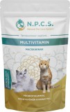 Natural Pet Care System N.P.C.S. Multivitamin probiotikummal és aranygyökér kivonattal macskáknak 45 g
