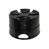 NATURE Esővízgyüjtő talp, fekete, 31,5x53cm 250l hez