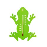 NATURE Kültéri műanyag hőmérő - zöld béka