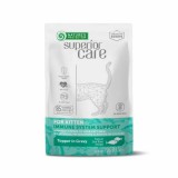 Nature's Protection Natures Protection SC Alutasak Kitten tuna&sea bass immune system support topper 70g