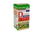 Naturland prémium d3-vitamin forte rágótabletta c-vitaminnal gyerekeknek 60db