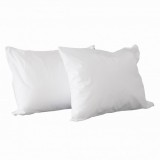 NATURTEX 100% pamut, cipzáras nagypárnahuzat 70X90 cm - fehér (kettesével rendelhető)