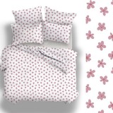 NATURTEX Blossom 3 részes Pamut-szatén Ágyneműhuzat-garnitúra 140x200+70x90+40x50 cm