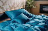 NATURTEX Larimar 3 részes olasz pamut-szatén ágyneműhuzat 140x200/70x90/40x50