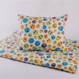 NATURTEX Smile B 2 részes Ovis Ágynemű Szett 90x130+40x50 cm