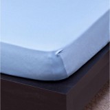 NATURTEX Világoskék Gyermek Jersey Gumis Lepedő 70x140 cm