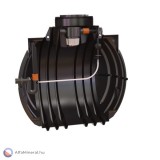 NAUTILUS Atlantis prémium 5300 literes visszatartó (retenciós) tartály, térfogatfelosztás 2.000 l/3.300 l