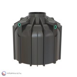 NAUTILUS Globo-Line XL 6400 literes esővízgyűjtő tartály ajakos tömítéssel DN100