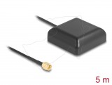 Navilock NL-203AA GNSS GALILEO GPS nagy-nyereségű antenna SMA pluggal 5 m, kültéri