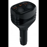 Navitel USP55 Pro 2x USB-A Autós töltő - Fekete (24V) (8594181744553)