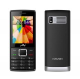 Navon Classic L Dual SIM nyomógombos mobiltelefon, kártyafüggetlen, fekete