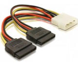 NBase SATA Y tápkábel