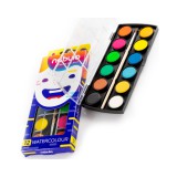 Nebulo: 12 színű vízfesték készlet 23mm-es korongokkal