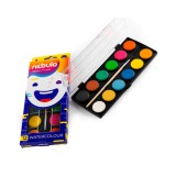 Nebulo: 12 színű vízfesték készlet 28mm-es korongokkal