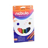Nebulo: Jumbo háromszög alakú színes ceruza készlet 12db-os szett