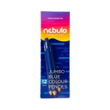 Nebulo: Kék háromszögletű Jumbo színes ceruza 1db