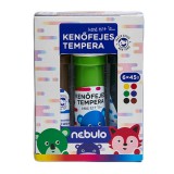 Nebulo: Kenőfejes tempera készlet 6x45ml