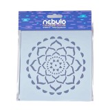 Nebulo: Mandala műanyag sablon lap