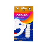 Nebulo: Natúr fehér színű gyurmaszett 12db-os
