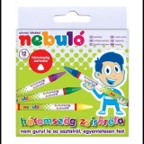 NEBULO Nebuló háromszögletű Zsírkréta 12 darabos (NZSK-TR-12)