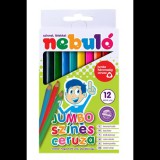 NEBULO Nebuló Jumbo háromszögletű Színes ceruza készlet 12db-os (JSZC-TR-12)