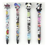 Nebulo: Panda mintás radírozható nyomógombos zselés toll több változatban 1db
