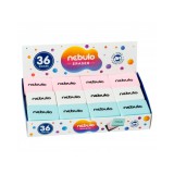 Nebulo: Pasztell színű radír több színváltozatban 1db