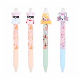 Nebulo: Pörgetős Kutyusok nyomógombos radírozható zseléstoll többféle 1db