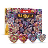 Nebulo: Silka radír - mandala mintás 1db