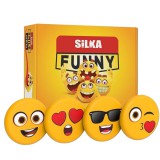 Nebulo: Silka radír - smile mintás 1db