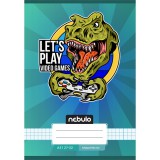 Nebulo Vagány minták II A5 27-32 tűzött kockás füzet