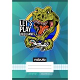 Nebulo Vagány minták II A5 27-32 tűzött kockás füzet (NR-2-VM-A5)