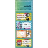 Nebulo: Vicces szörnyek füzetcímke 12db-os szett