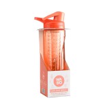 Nebulo: Wabo csatos kulacs gyümölcs tartóval korall 750ml