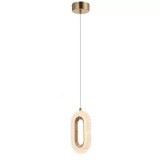 Nedes függesztett lámpatest, arany színű 3000K 120X1300mm, 780lm ARTE ILLUMINA KRIKO