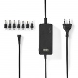 Nedis ACPA105 univerzális tápegység, 36W, 5–24V DC, 7 csatlakozó, fekete