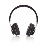 Nedis Bluetooth vezeték nélküli mikrofonos fejhallgató fekete (HPBT3220BK) (HPBT3220BK) - Fejhallgató