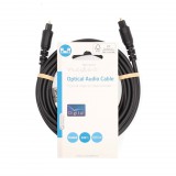 Nedis CAGL25000BK30 optikai audio kábel, Toslink apa–Toslink apa, 3 m, fekete