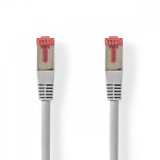 NEDIS Cat 6 kábel | RJ45 Dugasz | RJ45 Dugasz | S/FTP | 30.0 m | Kerek | PVC | Szürke | Papírfüles