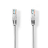 Nedis CAT5e hálózati kábel RJ45 apa - RJ45 apa 5.0m, U/UTP, szürke - CCGL85101GY50