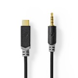 Nedis CCBW65950AT10 USB-C apa - 3.5mm Jack apa Adapter (CCBW65950AT10)