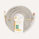 Nedis CCGL85220GY200 UTP / FTP Cat6 patch kábel, RJ45 aranyozott érintkezők, 10/100/1000 Mbit/s, hossz 20m (CCGL85220GY200)