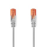 Nedis CCGL85230GY10 UTP Cat6 patch kábel, RJ45 aranyozott érintkezők, hossz 1m (CCGL85230GY10)