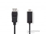 Nedis CCGP37100BK20 DisplayPort - HDMI kábel apa/apa, 2m