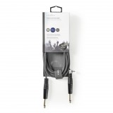Nedis COTH23000GY30 mono audio kábel, 6.35 mm apa – 6.35 mm apa, 3 m, szürke