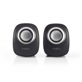 Nedis CSPR10020BK 2.0 hangszóró (CSPR10020BK)