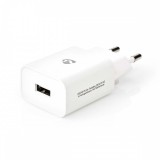 NEDIS Fali Töltő | 1x 2.1 A A | Kimenő csatlakozók száma: 1 | USB-A | Nincs Kábel Mellékelve | 10.50 W | Single Voltage Output
