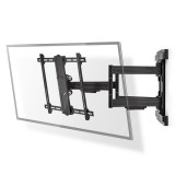 Nedis Full Motion TV Wall Mount 37"-80" Black TVWM6551BK